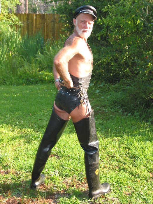 Wet Butt and Boots!