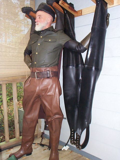 Chest Waders -- Rubber Pants, Boots, and then some ! !