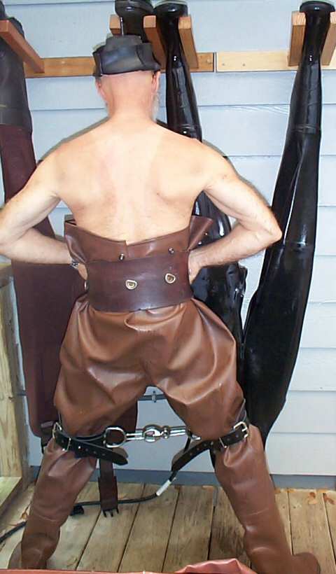 Brown Chesters Rear View