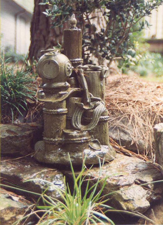 Diver's Deep trademark Fountain