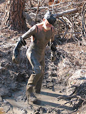 Mud Steppin' Man!