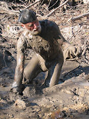The muddy Chested Rubberman Rises!
