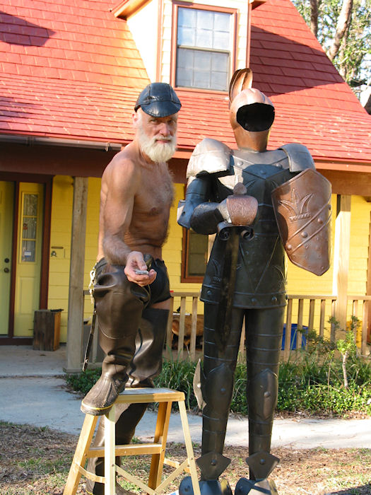 Julio and Harold Face the Camera