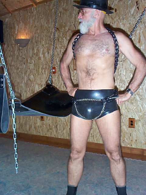 Chained Latex Briefs
