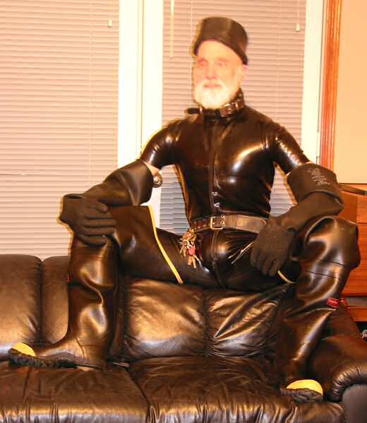 IronAge Boots and Latex Suit