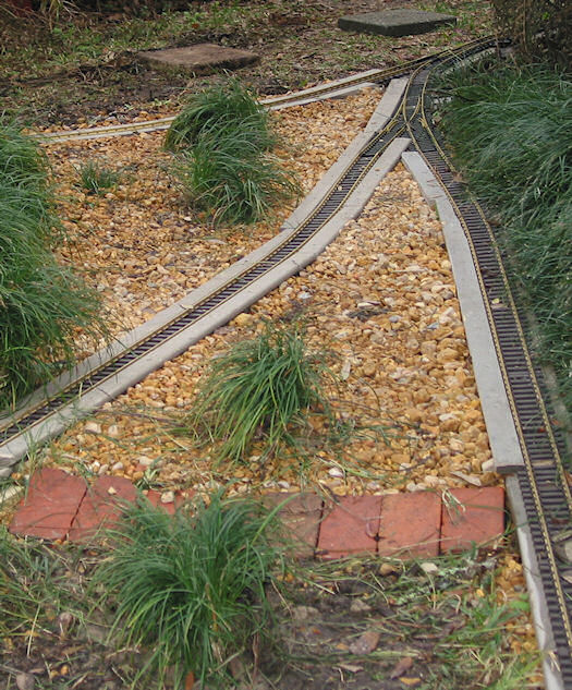 Garden Path Grade Crossing from North