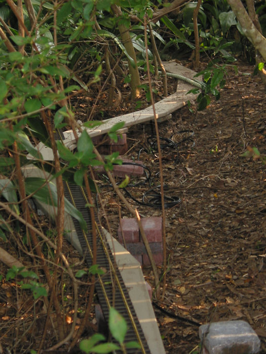 Curving for the fence line