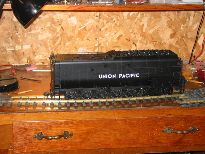 Big Boy Tender Curve Track Tests